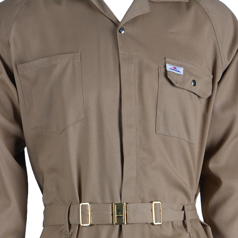 C01 Odolné hnědé vícekapsové pracovní oblečení C01 Odolné hnědé vícekapsové pracovní oblečení