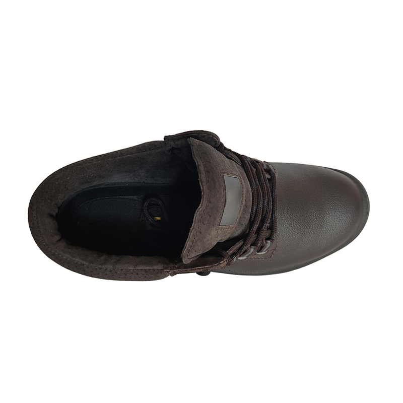 SS605 Neklouzavá obuv z dělené hovězí kůže odolná proti nárazu SS605 Neklouzavá obuv z dělené hovězí kůže odolná proti nárazu