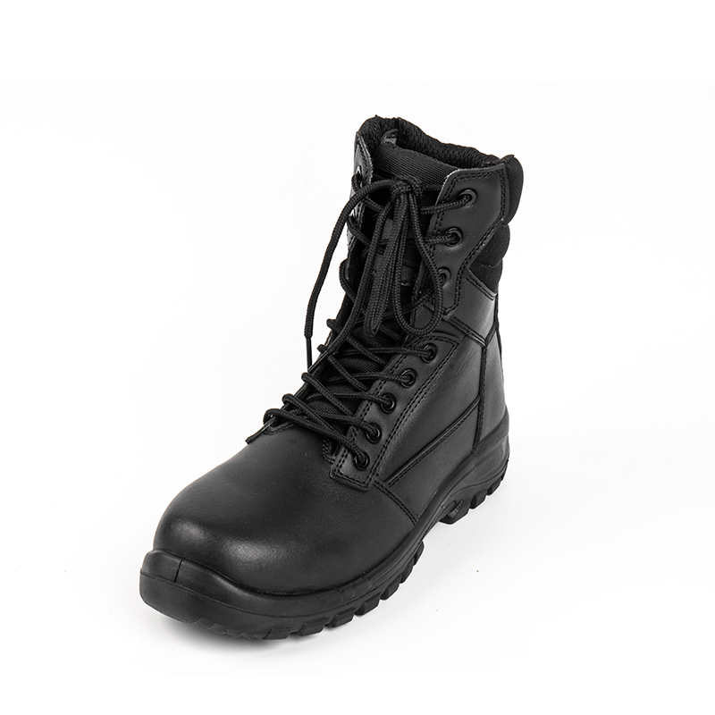 Bezpečnostní obuv s ocelovou špičkou SS362 z hovězí štípenky