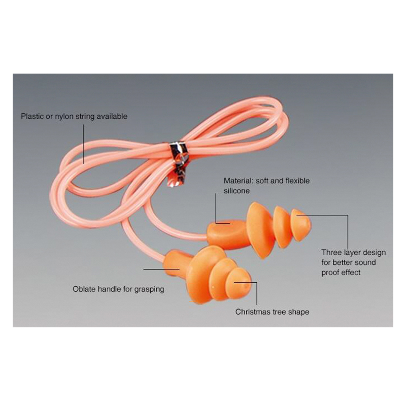 EM123 TPR/PU špunty do uší s redukcí hluku ve tvaru stromu EM123 TPR/PU špunty do uší s redukcí hluku ve tvaru stromu