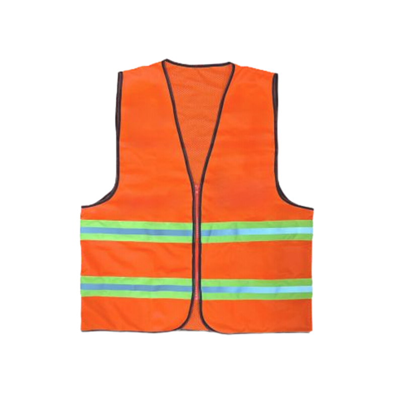 RF006 Nastavitelná elastická Hi-Vis polyesterová reflexní bezpečnostní vesta